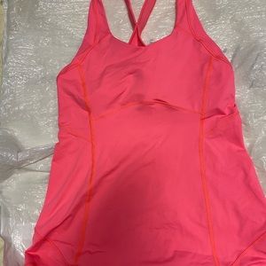 Hot Pink Lululemon Athletic Top